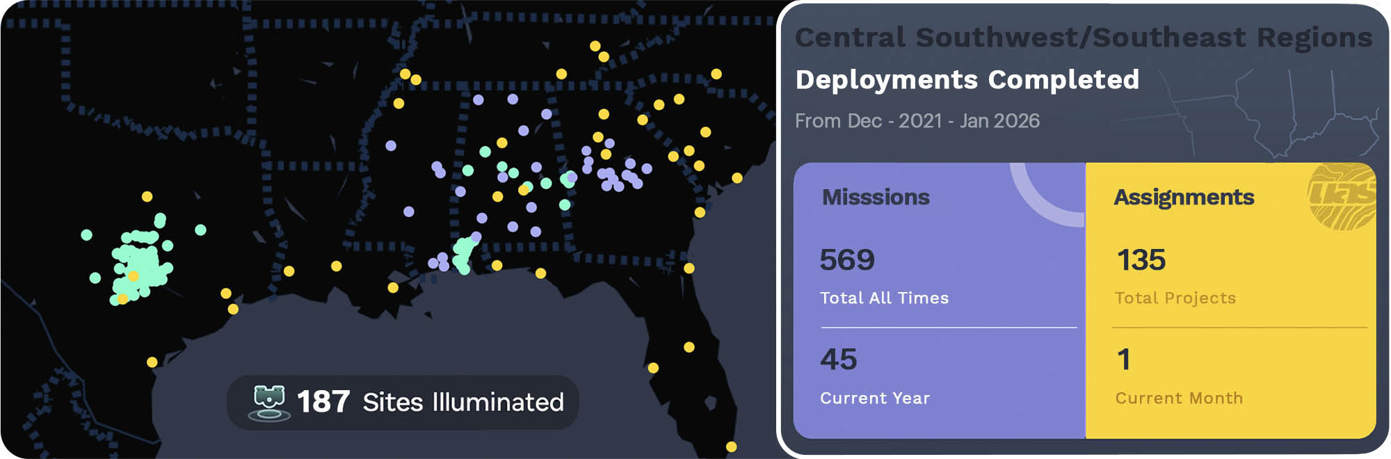 Flight Missions MapDash